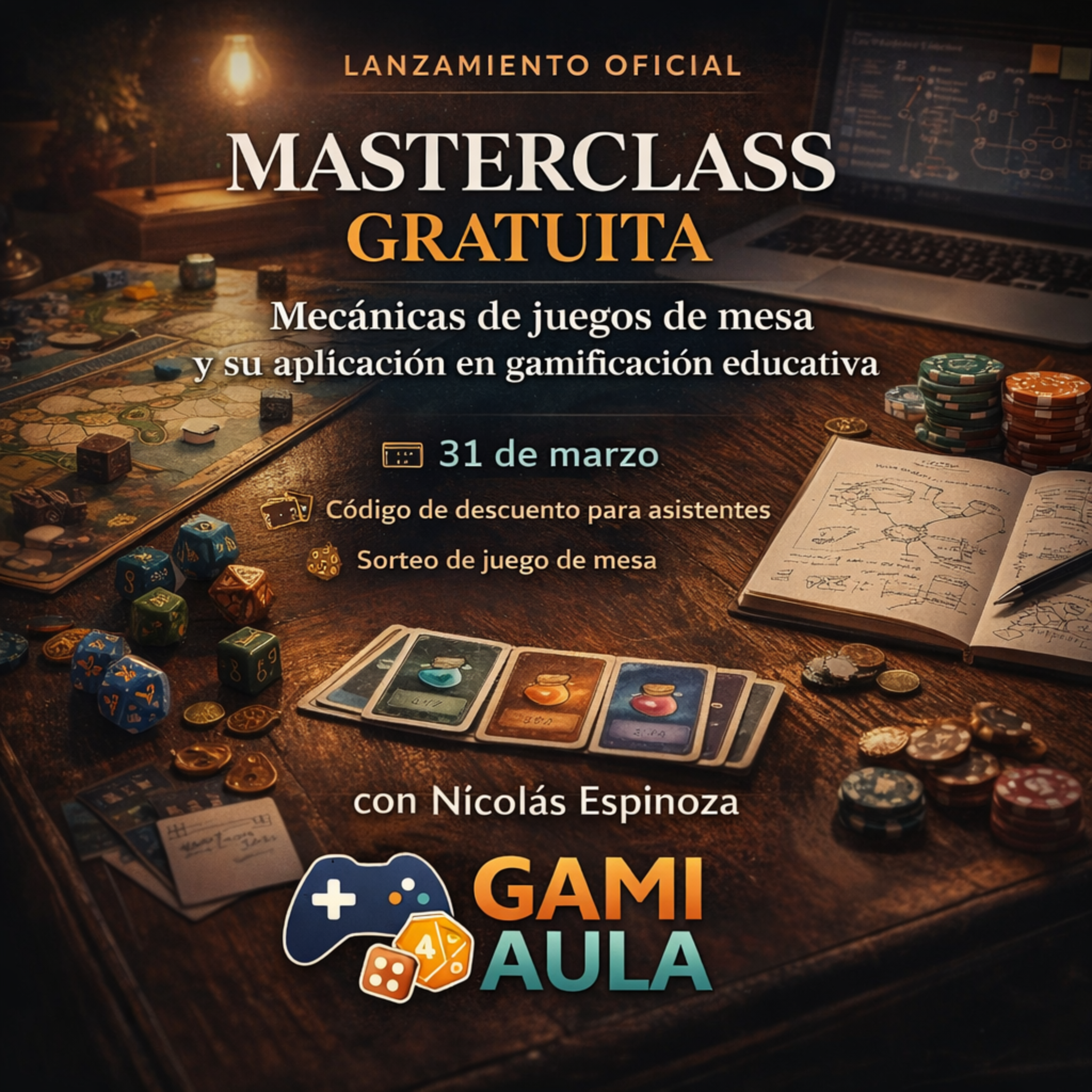 Masterclass gratuita de marzo